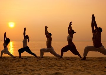 Beachfront Yoga: Body, Mind, and Horizon