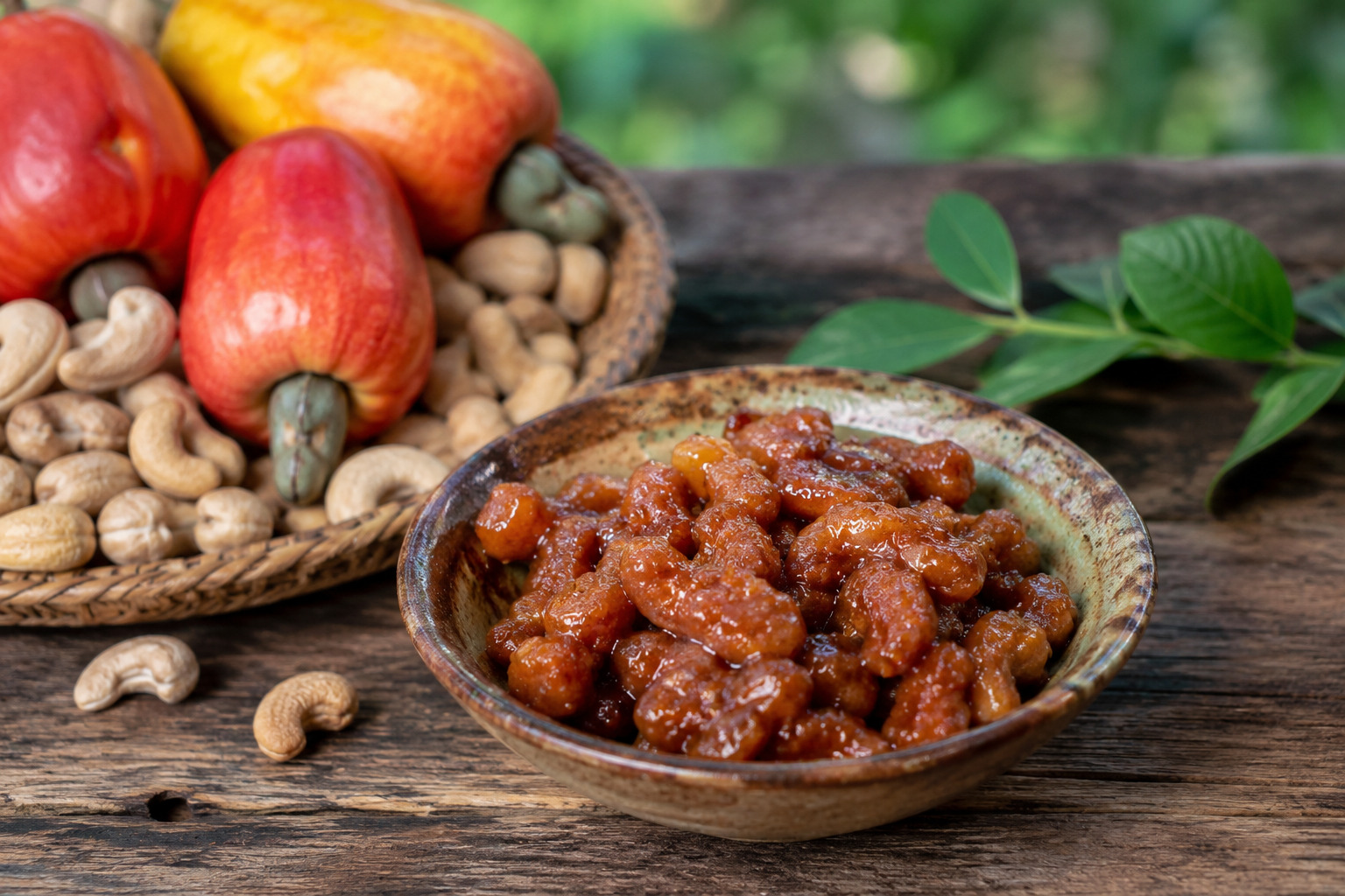 Cashew sweet, a hidden treasure of Dominican cuisine. Traditional Dominican cashew sweet prepared by hand.